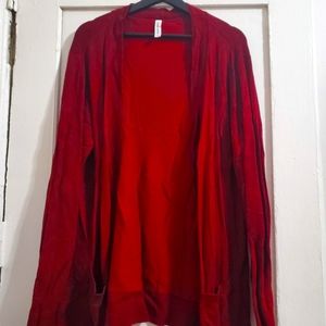 1x Maroon Cardigan